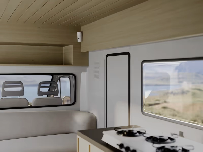 AJAX installed in a motorhome